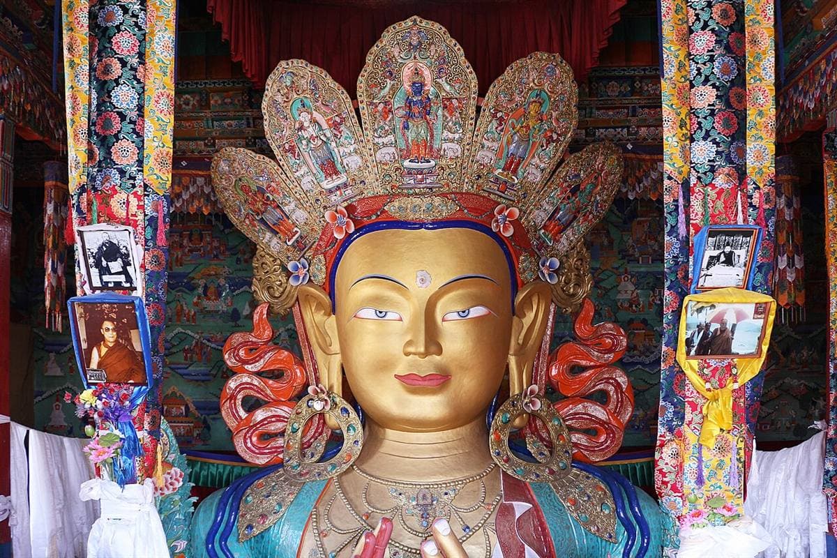 Thiksey monastery